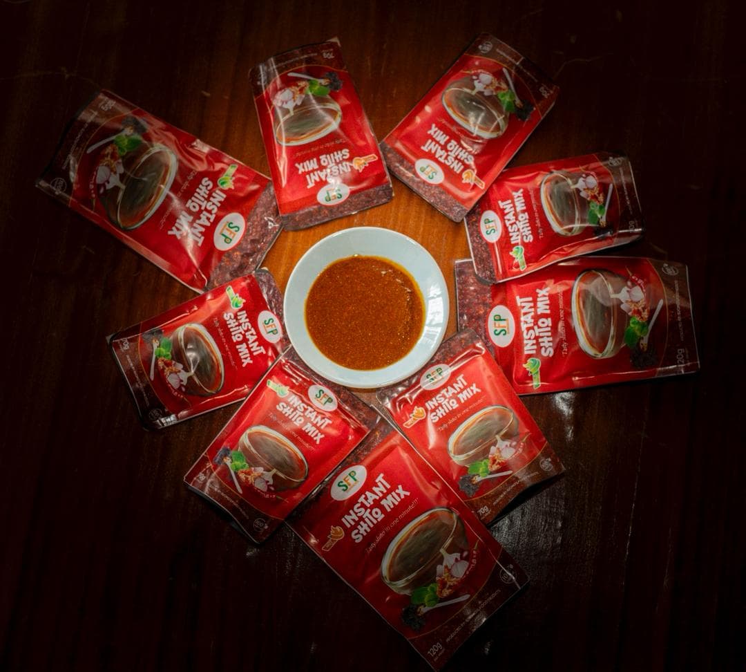 SFP Instant Shito Mix flat lay